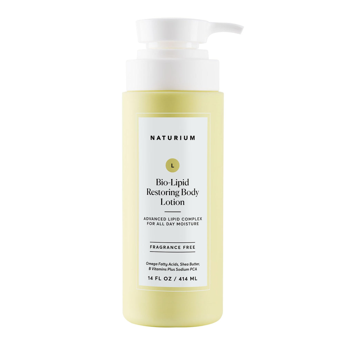 Naturium front bottle 14 oz showing clean label and size benefit