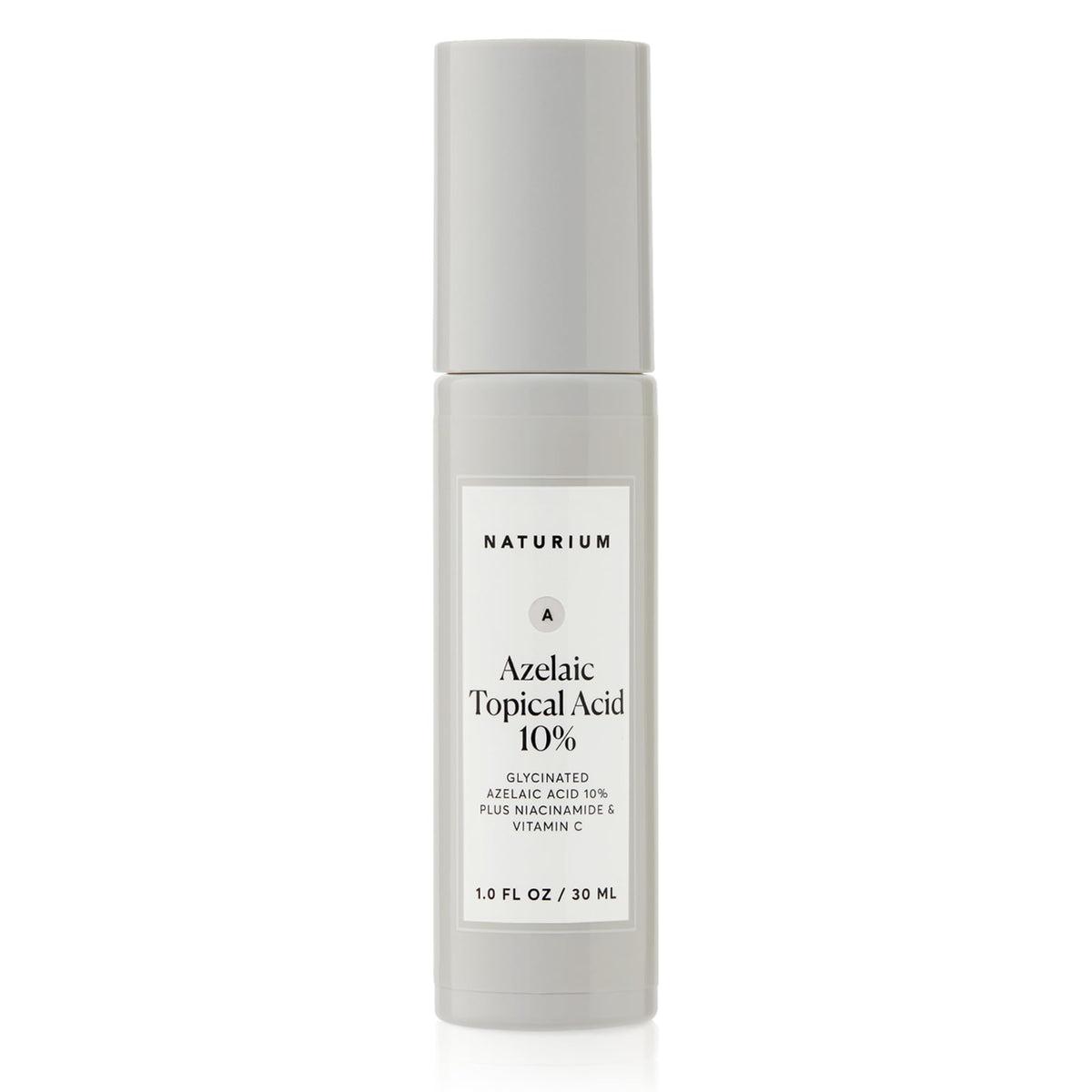 Naturium front packaging showing 1 oz bottle and label for clear identification and trust