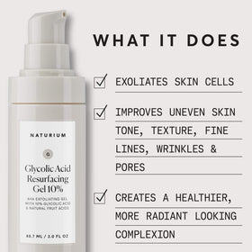 Naturium gel texture close-up highlighting lightweight consistency and smooth spread