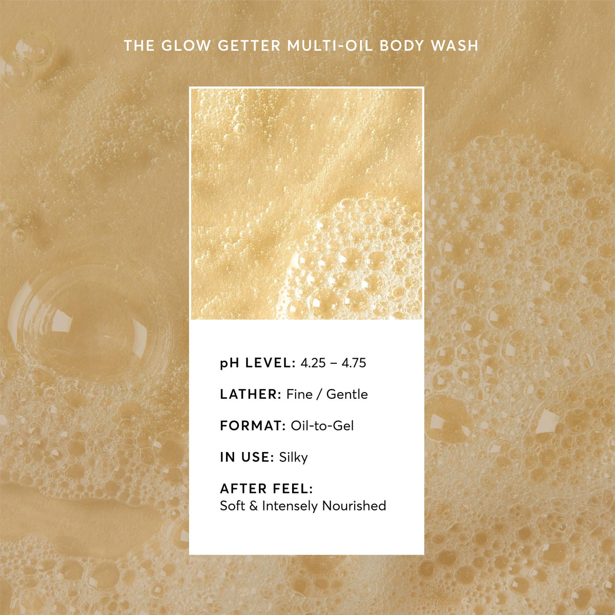 Naturium milky lather in hand showing transformation and gentle foaming during use