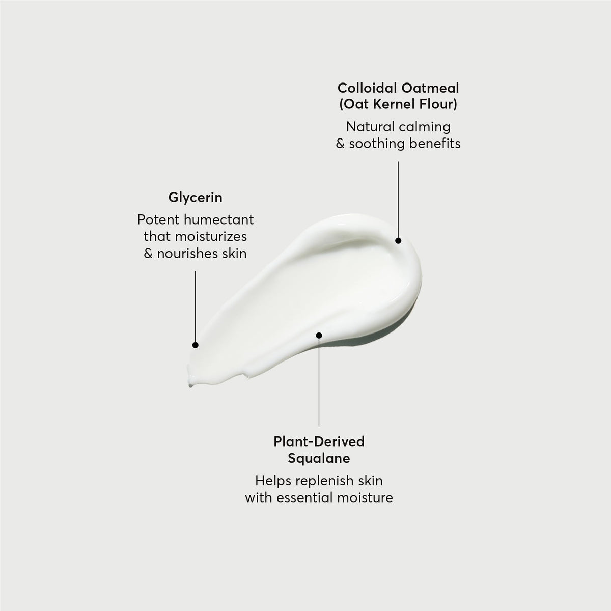 Naturium ingredient close-up with colloidal oatmeal highlighting soothing benefit