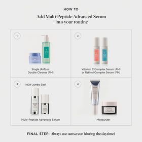 Naturium serum applied on skin fingertip demonstrating smooth absorption