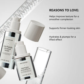 Naturium serum texture close-up illustrating lightweight, fast-absorbing gel