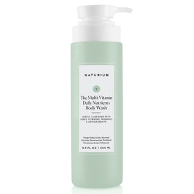 Naturium bottle front view showing label and product benefit