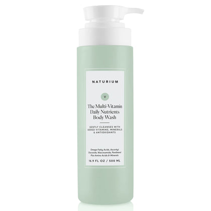 Naturium bottle front view showing label and product benefit