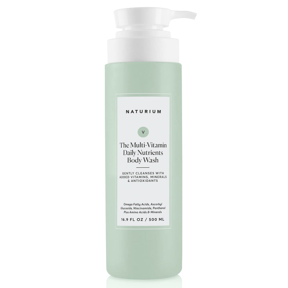 Naturium bottle front view showing label and product benefit