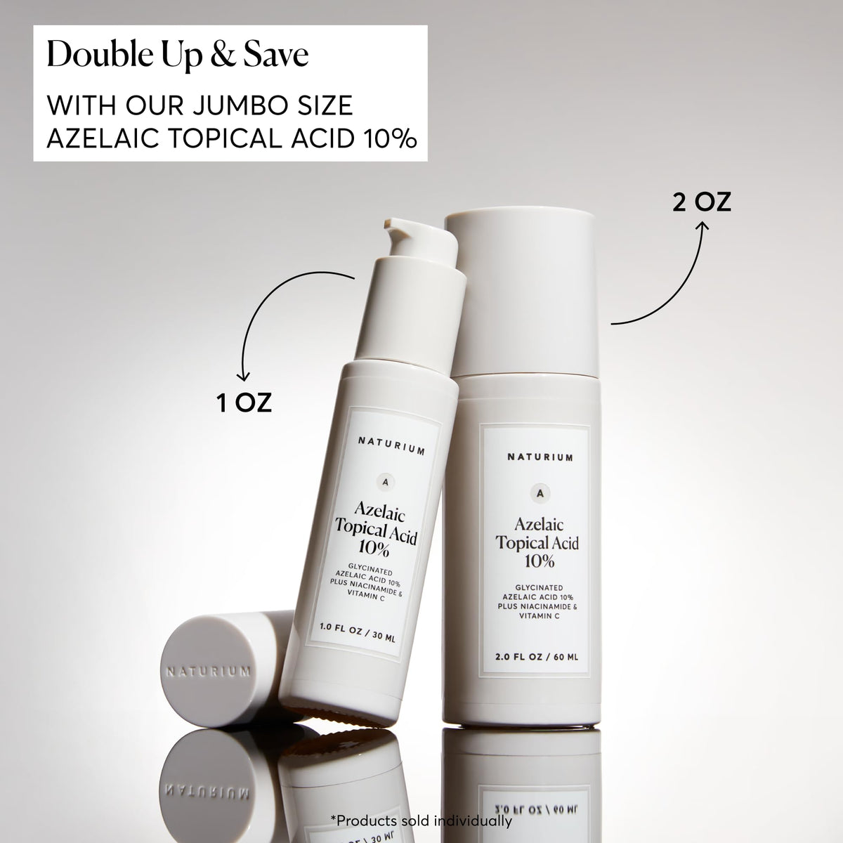 Naturium product flatlay on bathroom counter illustrating daily skincare routine compatibility