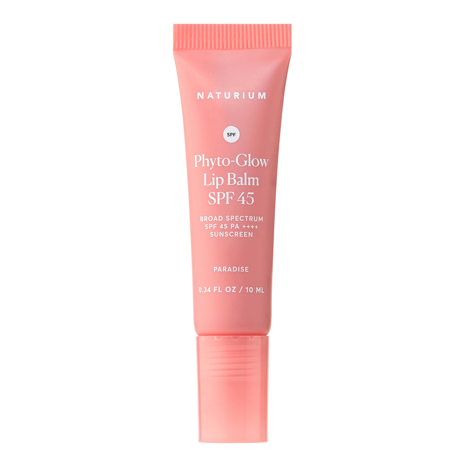 Naturium Phyto-Glow front packaging showing tinted gloss and SPF45 protection