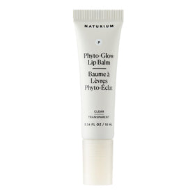Naturium Phyto-Glow front packaging showing clear glossy balm and branding benefits