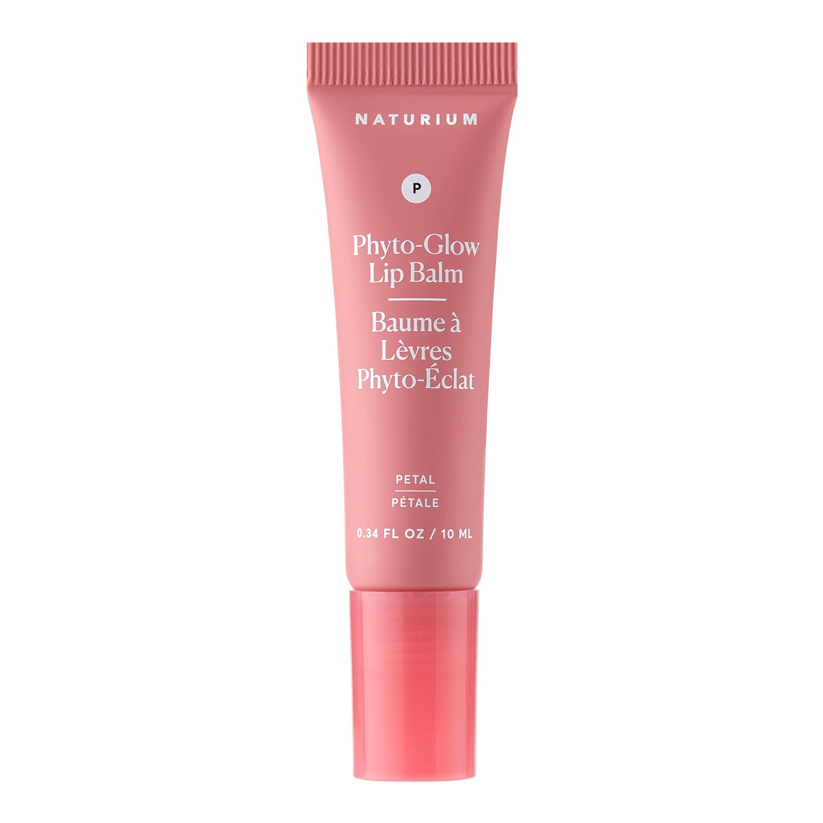 Naturium front packaging showing compact gloss balm and shade