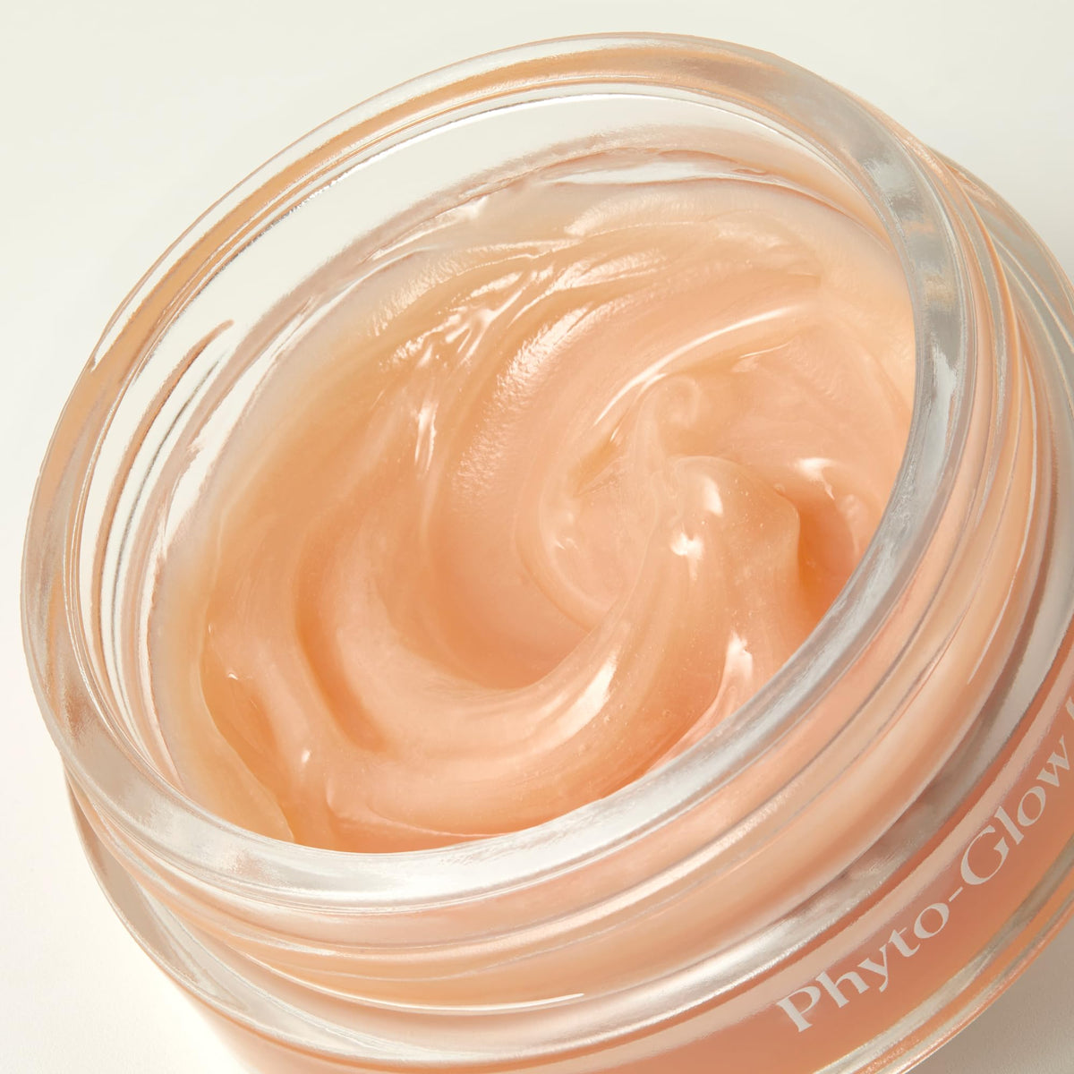 Naturium Phyto-Glow Lip Mask label close-up showing ingredient list and formulation benefits