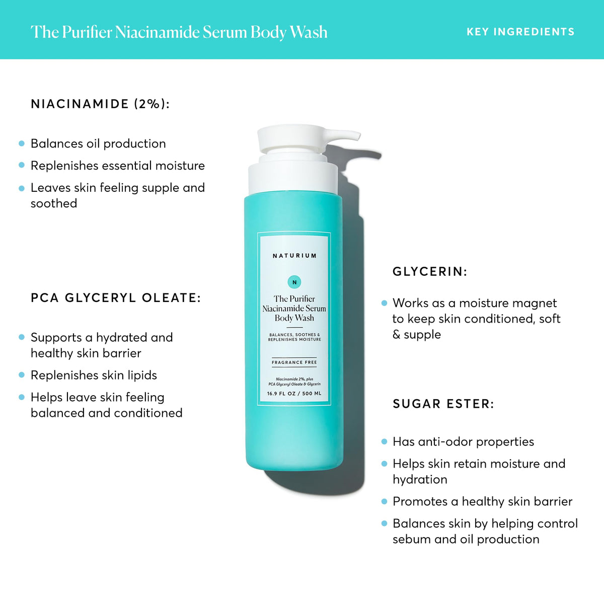 Naturium gel-serum texture on hand highlighting smooth hydration