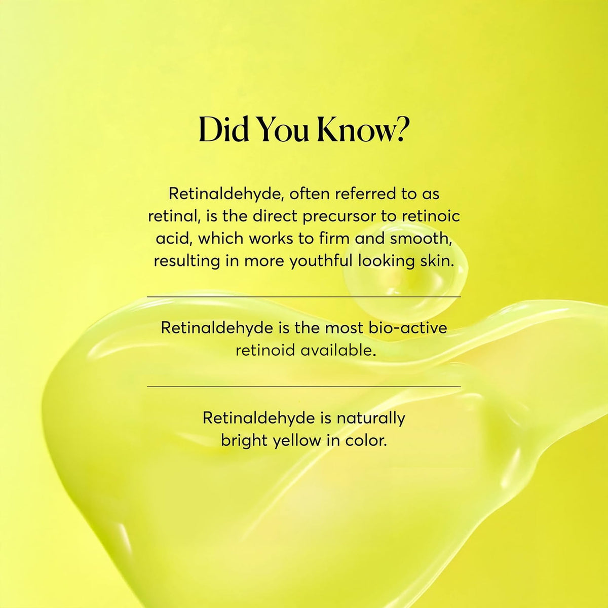 Naturium before and after texture comparison illustrating refined skin look