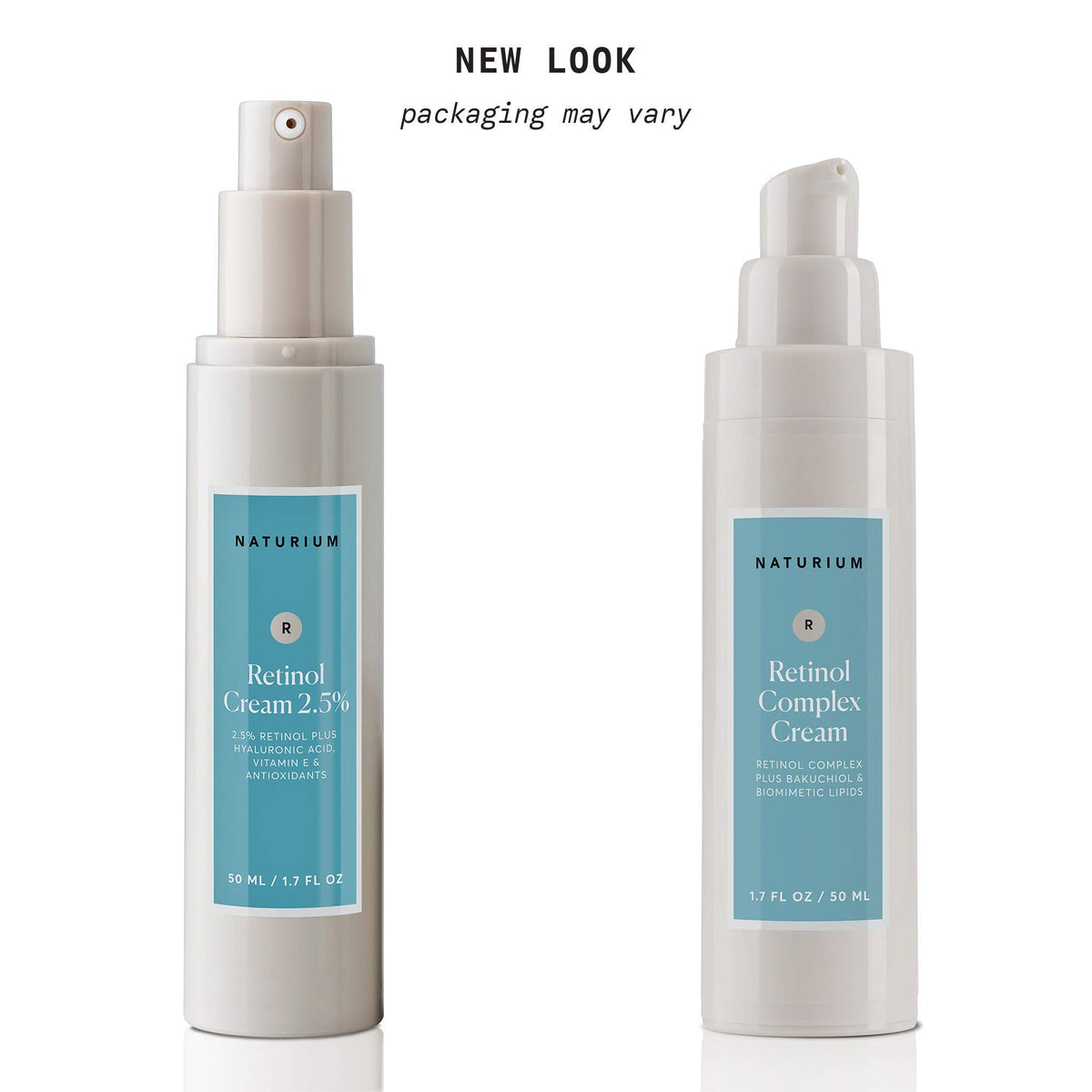 Open jar of Naturium Retinol Complex showing creamy interior and easy scoopable formula