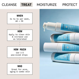 Naturium pump detail close-up highlighting precise application benefit