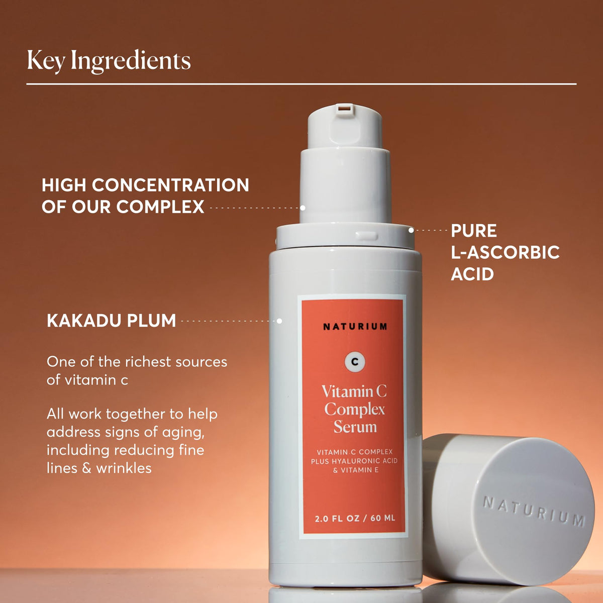 Naturium bottle on bathroom counter illustrating daily skincare routine