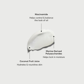 Naturium texture close-up of gel-cream showing lightweight hydration