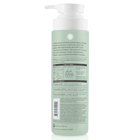 Naturium creamy foam texture demonstrating gentle lather