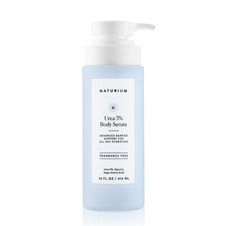Naturium bottle front view showing product and clear branding for hydration benefit