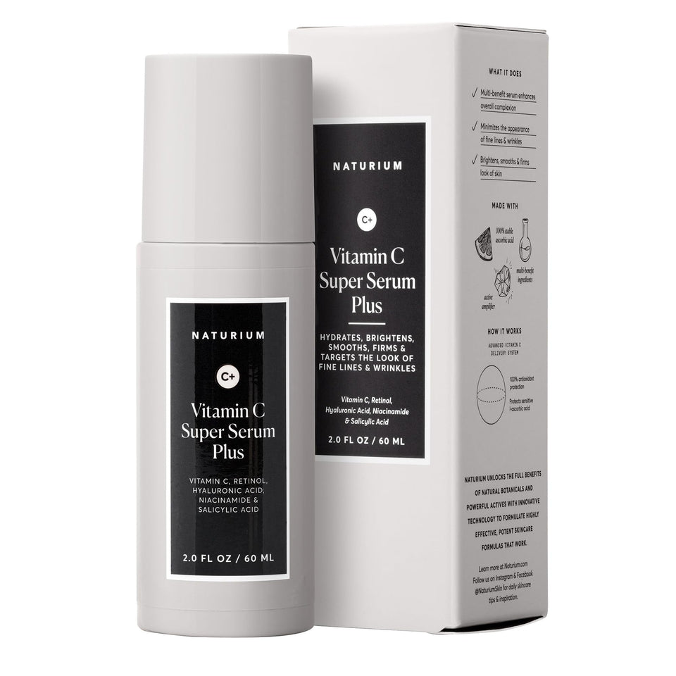 Naturium front label showing product name and benefits