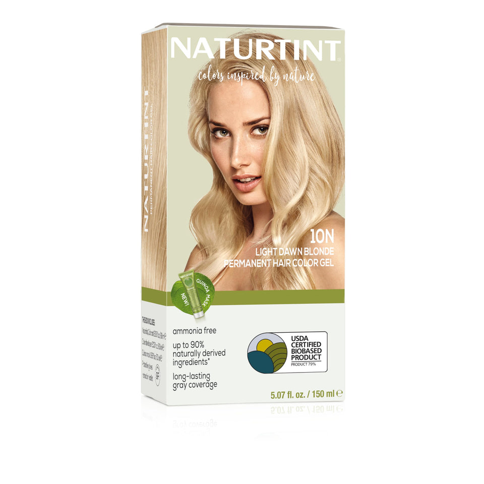 Naturtint front packaging showing shade 10N and product benefits