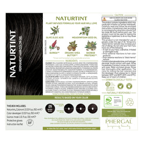 Naturtint box contents with applicator and instruction leaflet