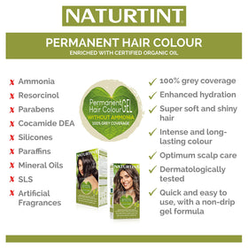 Hand holding Naturtint kit to show compact travel-friendly size
