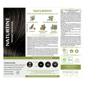 Naturtint before and after hair comparison showing improved color benefit