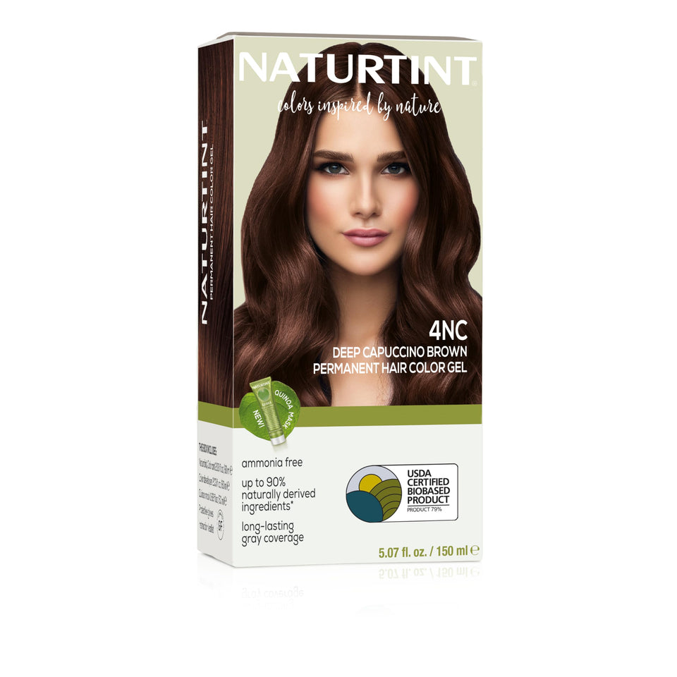 Naturtint front packaging showing shade 4NC and key benefits