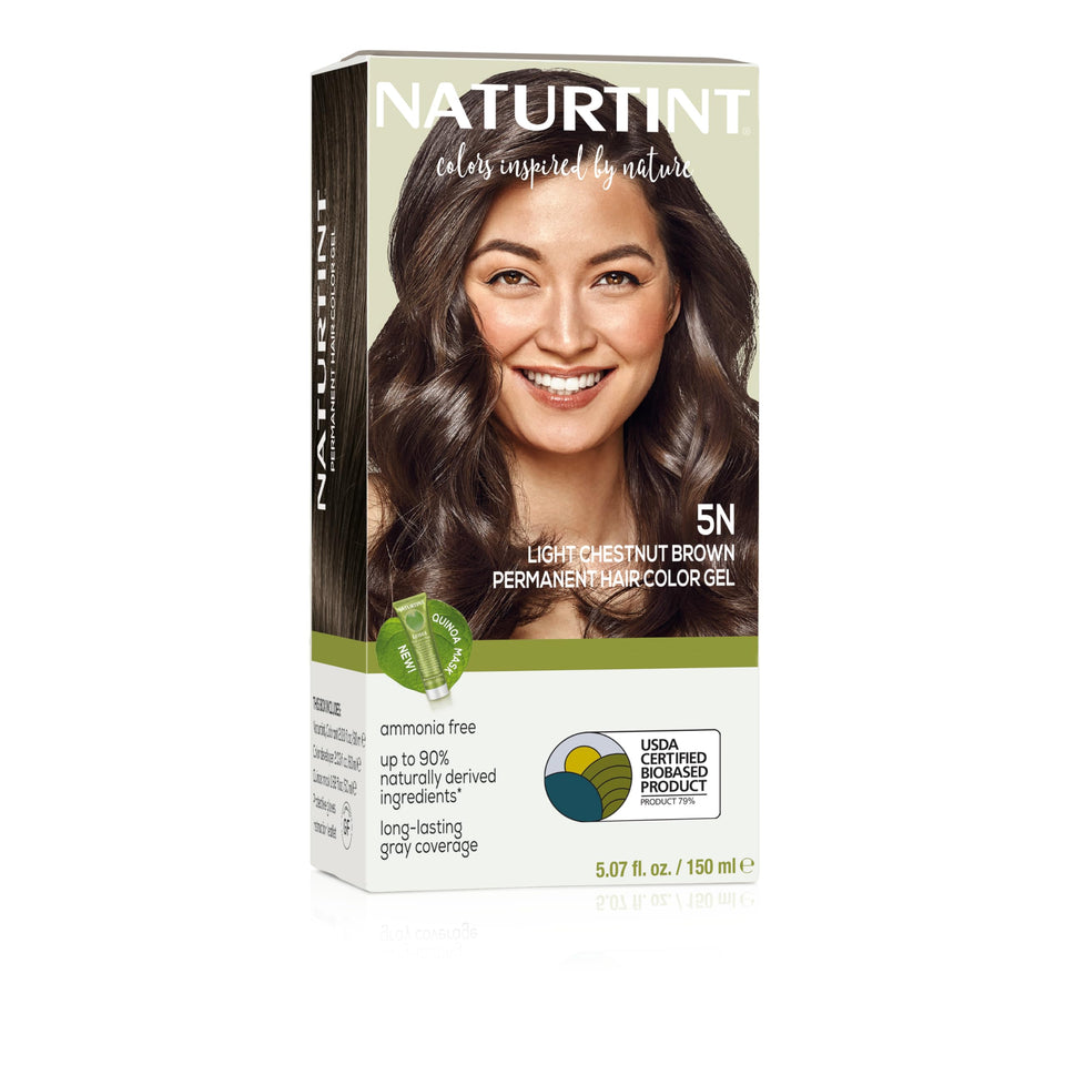 Naturtint front packaging showing product and shade 5N benefits