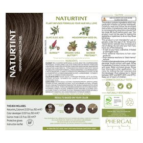 Naturtint application brush applying color offering precise, mess-free dyeing