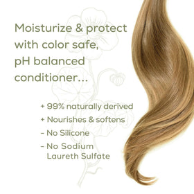 Naturtint conditioner in bathroom scene showing everyday use benefit