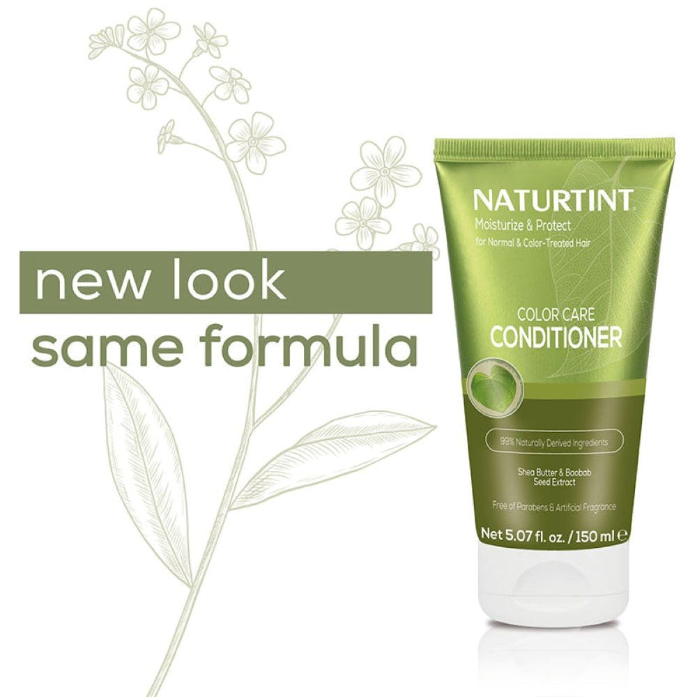 Naturtint ingredients display with shea, baobab, sunflower for nourishment