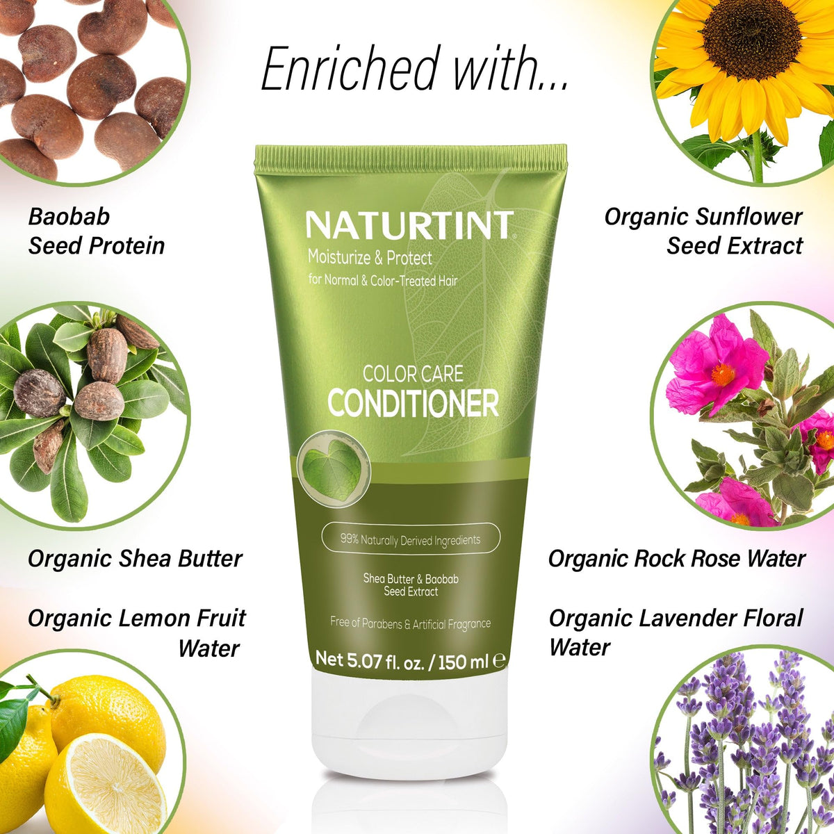 Naturtint pump dispensing conditioner demonstrating easy portioning