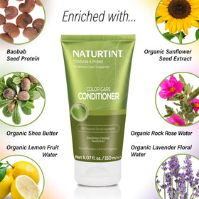 Naturtint pump dispensing conditioner demonstrating easy portioning