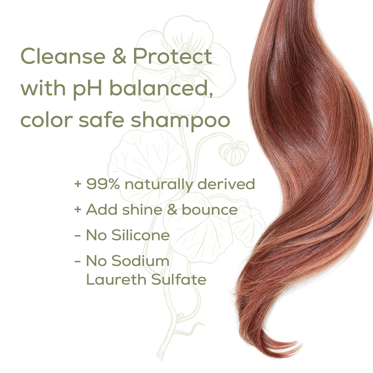 Naturtint in-shower application on color-treated hair for protection