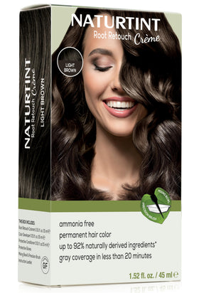 Naturtint front packaging showing light brown shade and benefits