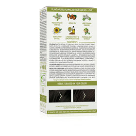 Naturtint kit size next to hand showing compact travel-friendly convenience