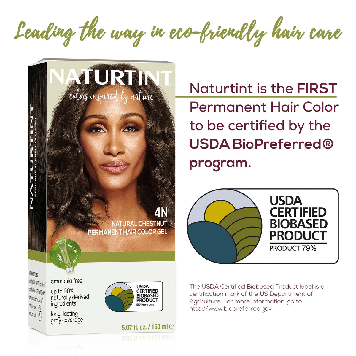 Naturtint cream and developer mixed, showing smooth texture for easy application