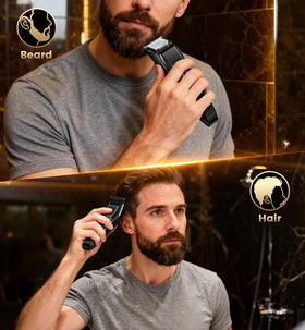 NAUQUOHZ comb attachments and dial highlighting 20 adjustable length settings benefit