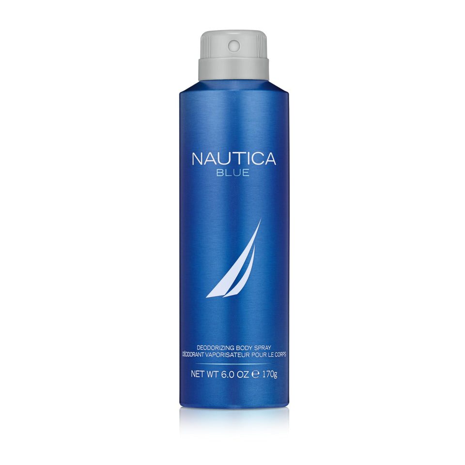 Nautica 6 fl oz front can showing label and masculine design for everyday freshness