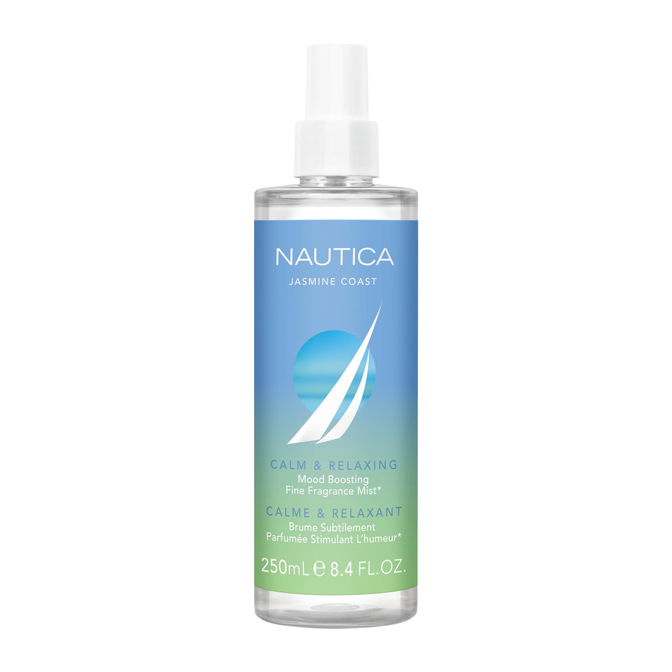 Nautica Jasmine Coast front bottle showing label and size, easy identification