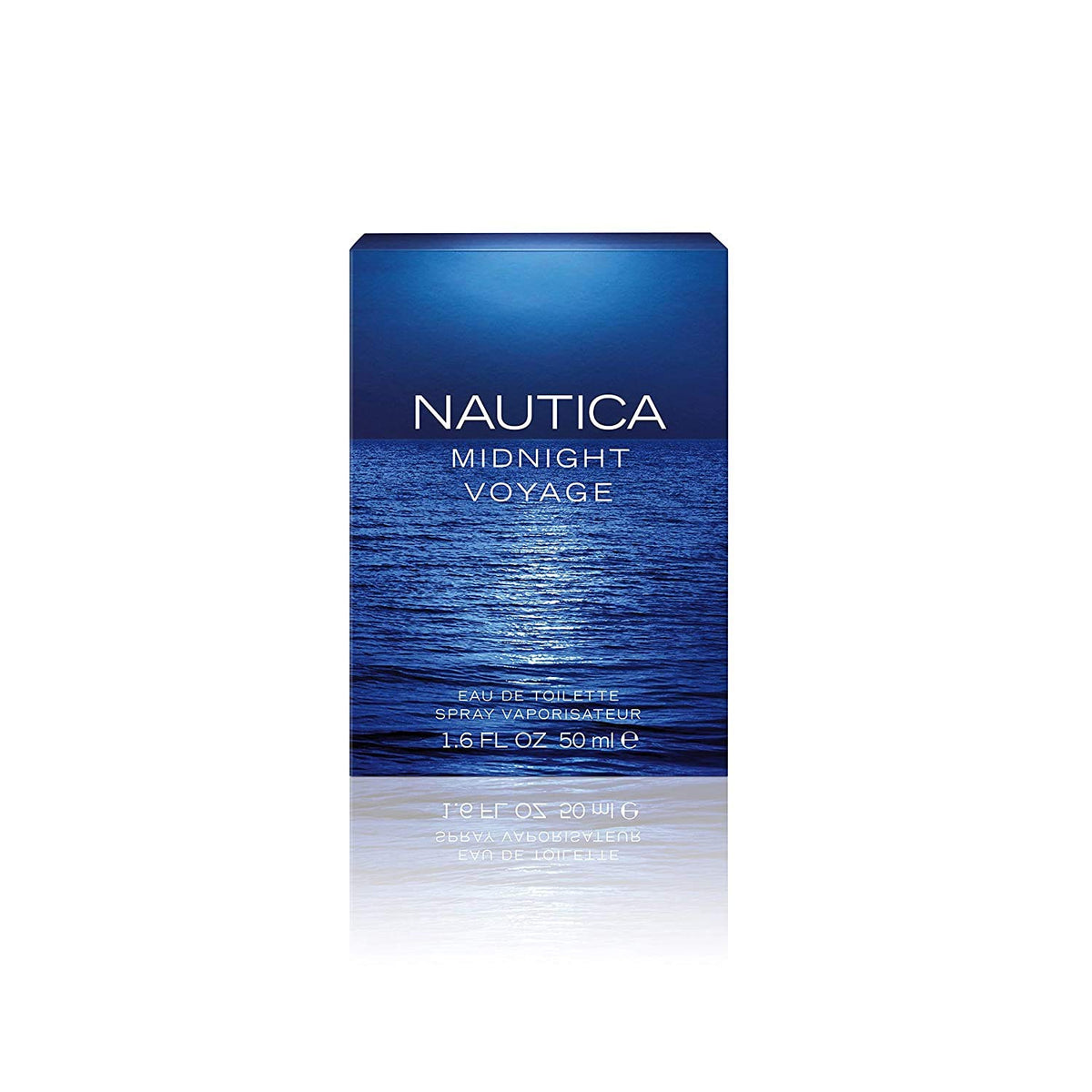 Nautica Midnight Voyage spray action emitting mist for quick freshening on the go