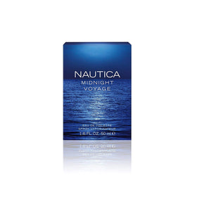 Nautica Midnight Voyage spray action emitting mist for quick freshening on the go