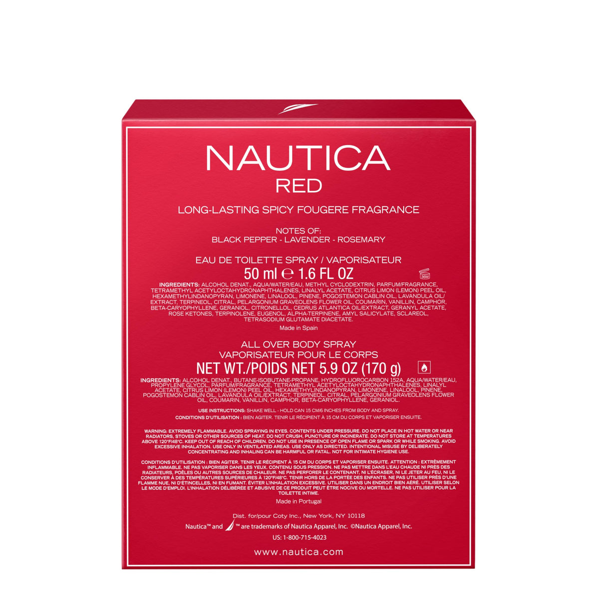 Nautica red in hand lifestyle demonstrating travel-friendly convenience