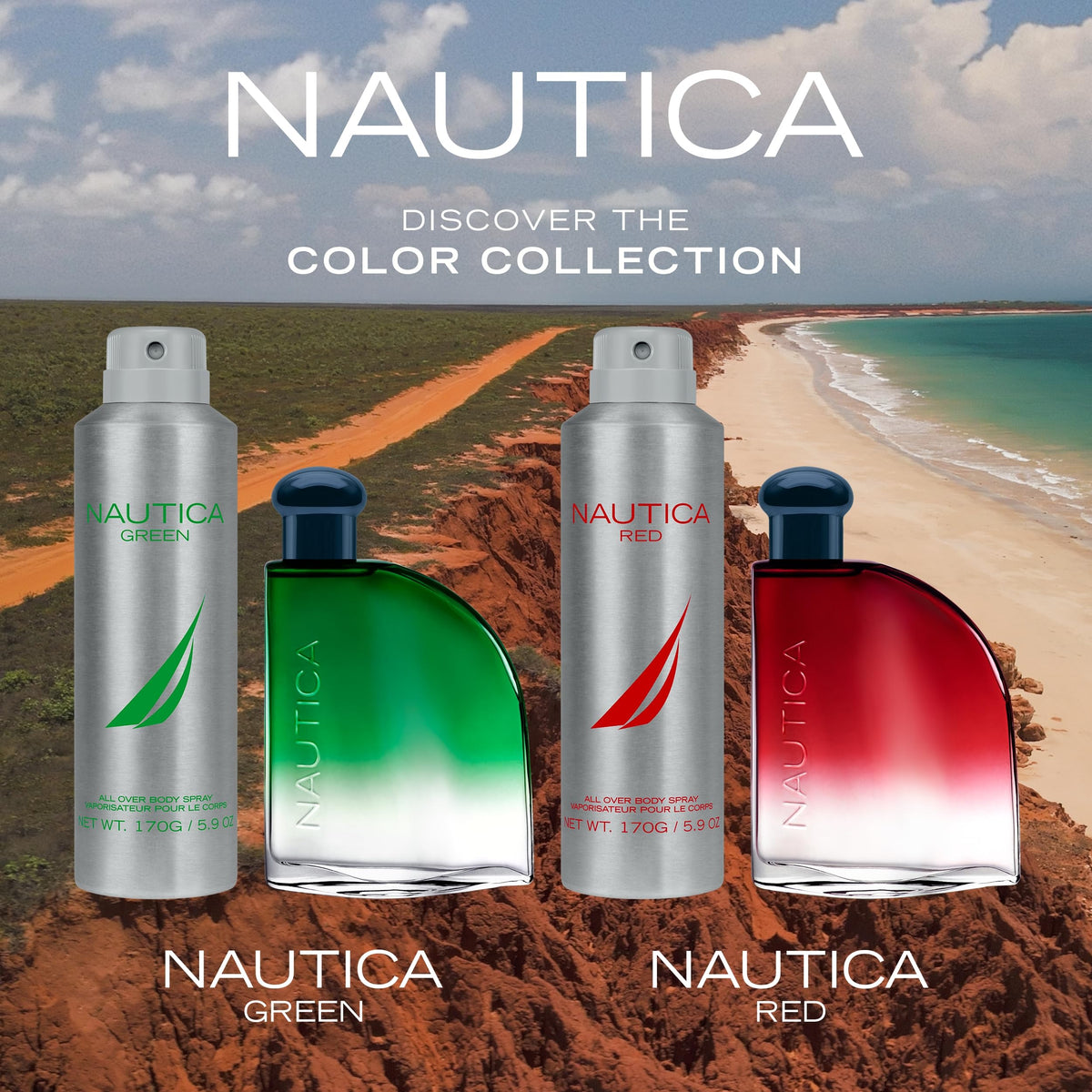 Nautica red size comparison with everyday items to show portability