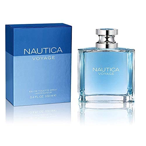 Nautica Voyage close-up spray nozzle highlighting easy application benefit