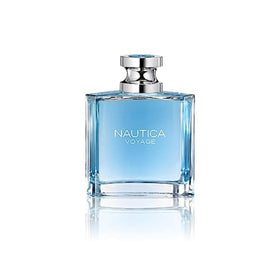 Nautica Voyage front bottle view showing clean design and travel-ready size