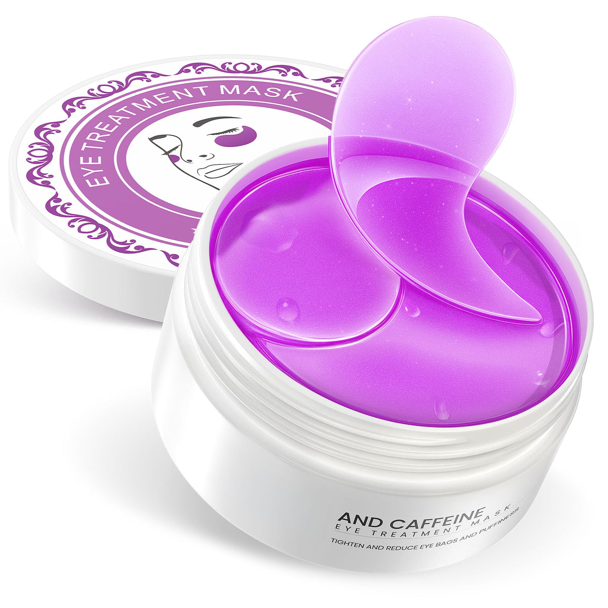 NAZANO front packaging showing 60 purple eye patches and benefits