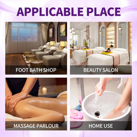 nbc BeautiLab before and after feet comparison showing smoother softer feet benefit